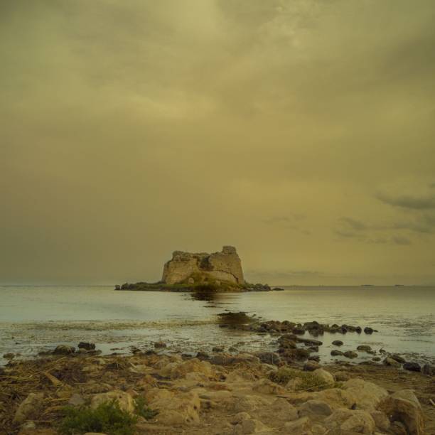 Atardecer en la Torre de Sant Joan en el Delta del Ebro en Tarragona