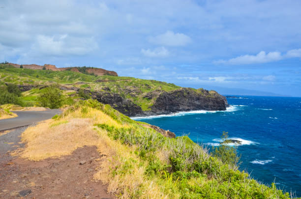 istock Wailuku seascape in Maui, Hawaii. 1328235496