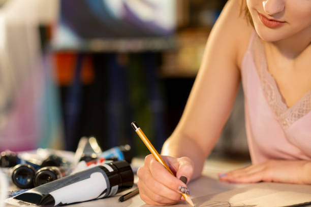 istock sketching craft art hobby female artist drawing 1328237255