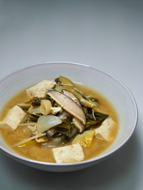 istock Korean food Soybean Paste Stew ,miso soup 1328253174