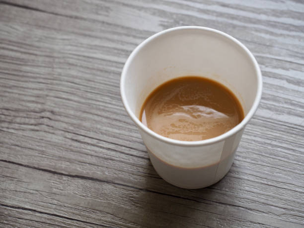 istock Instant coffee mix in a paper cup beverage 1328253202