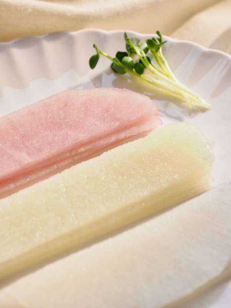istock Korean food ssam radish, side dish 1328253213