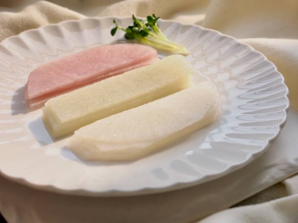 istock Korean food ssam radish, side dish 1328253219