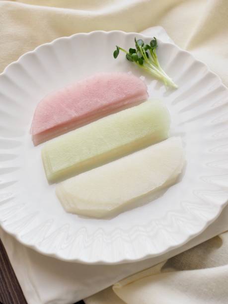 istock Korean food ssam radish, side dish 1328253240
