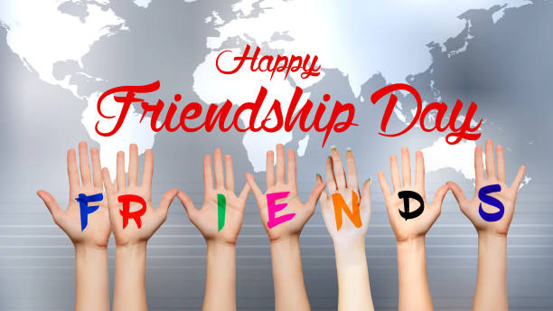 Happy Friendship Day Background Happy Friendship Day Background Friendship Day stock pictures, royalty-free photos & images