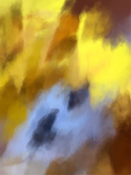 istock Abstract oil paint background, multicolor background. 1328258329