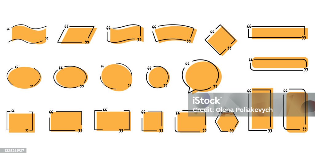 Message Frame Sample Chat Message Frame Banner Quote Frame Template Quotation Dialogue ...