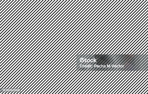 istock Black diagonal thick lines seamless pattern white background vector 1328262068