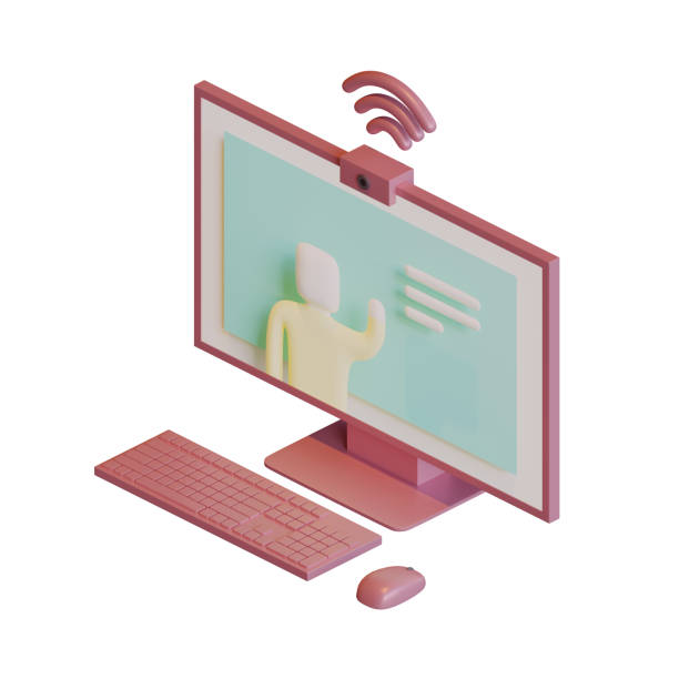 istock Desktop 3D Rendering Illustration, suitable for Education, Online Learning, or Back To School theme 1328274729