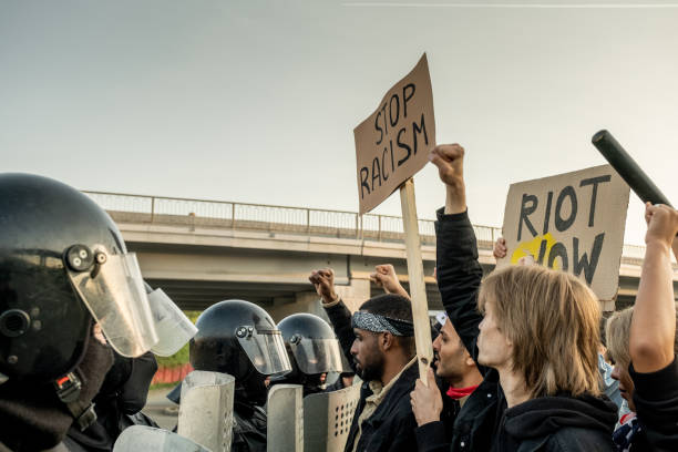 istock People fighting for freedom of all ethnicities 1328281946