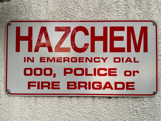 istock Hazchem sign 1328283340