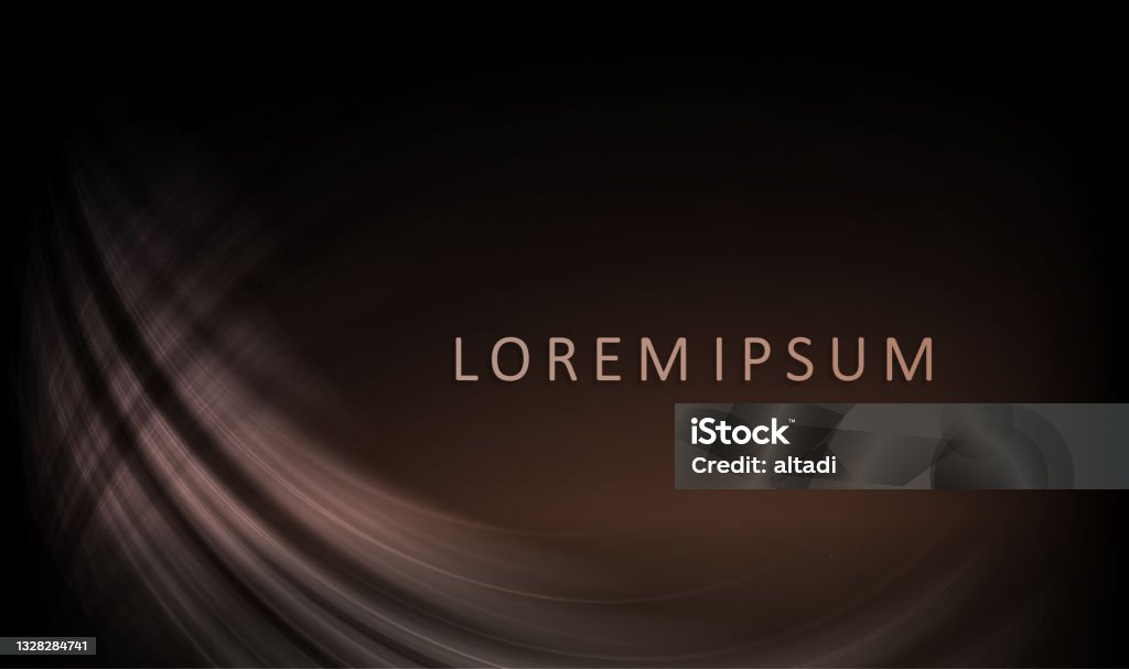 Dim Light Abstract Black Scene With Gradient Abstract Curves Dim Light Rays Stock ...