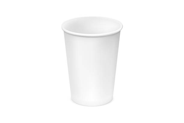 istock White paper cup for coffee, tea, chocolate and other hot drinks. White cup mockup. Disposable Cup. Take out mug 3D rendering model 1328287462