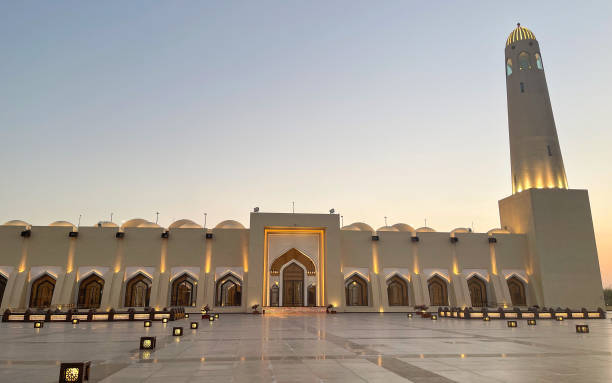 istock Imam Abdul Wahab Mosque: The Qatar State Grand Mosque Mosque 1328306752
