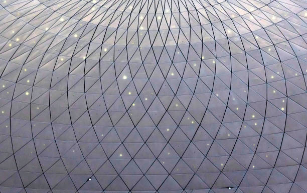 Metal Structure of Modern Glass Roof Metal Structure of Modern Glass Roof complexity architecture stock pictures, royalty-free photos & images