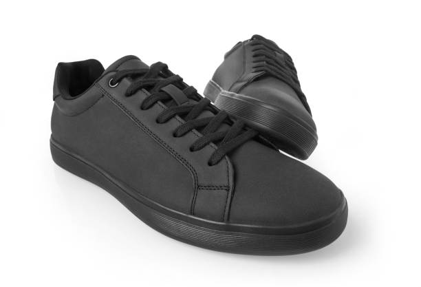istock Casual black leather shoes 1328311148