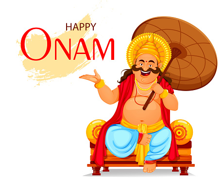 Happy Onam Festival In Kerala Onam Celebration Stock Illustration - Download  Image Now - Onam, Adult, Cartoon - iStock