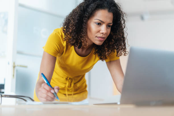 istock Modern business woman 1328327650