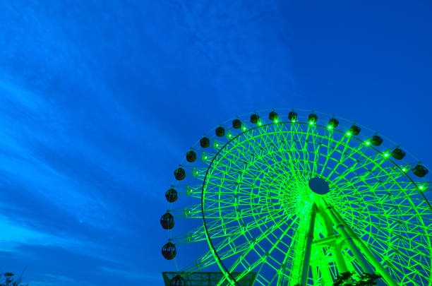 It is a Ferris wheel located in Kohoku New Town, Tsuzuki-ku, Yokohama City, Kanagawa Prefecture.