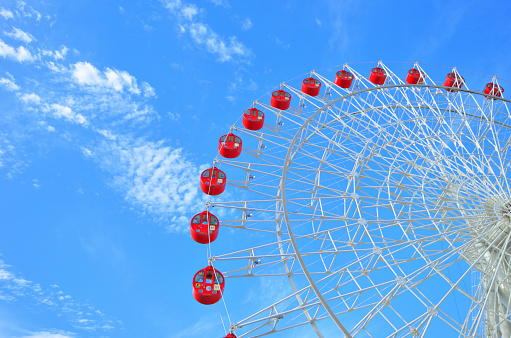It is a Ferris wheel located in Tsuzuki-ku, Yokohama City, Kanagawa Prefecture.