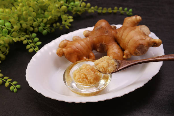 istock It is race ginger and ginger which I grated. 1328337573