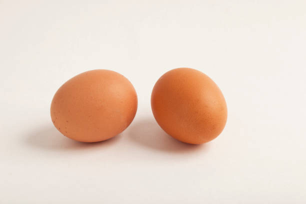 istock Chicken egg, brown in color. 1328359046