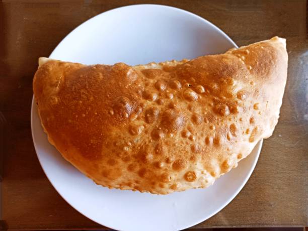 istock Traditional turkish fried meat borekas pastry in bodrum turkey 1328359937