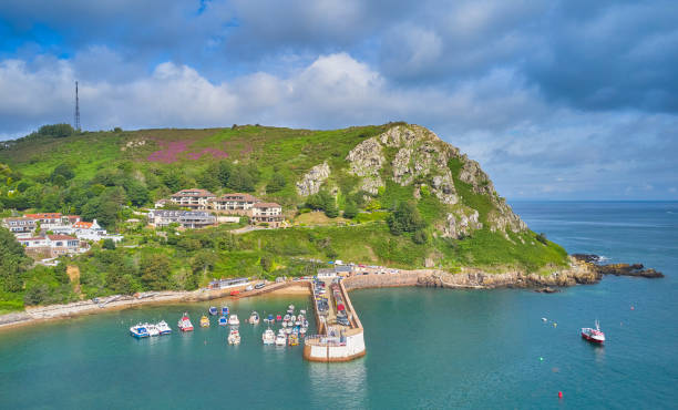 istock Bonne Nuit Harbour, Jersey, Channel Islands 1328375348