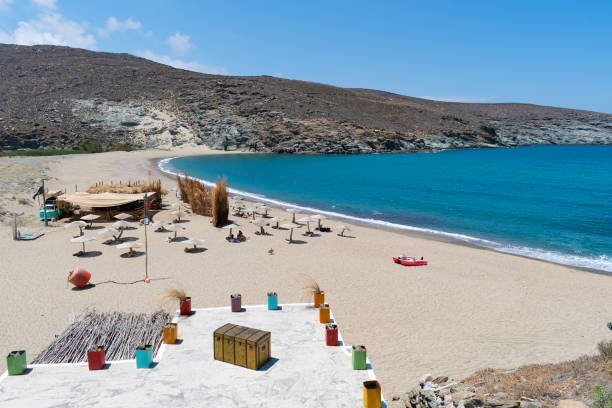 istock Kolympithra beach in Tinos island, Greece 1328380179