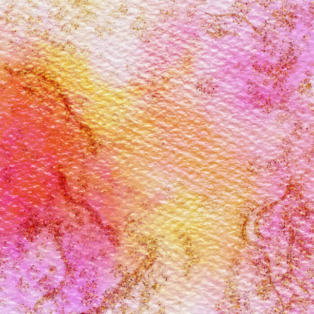 istock Watercolor Abstract Background with Gold Glitter Brush Strokes. Gold foil grunge texture background. Abstract vector pattern. Metallic golden texture for cards, party invitation, packaging, surface design. 1328384440