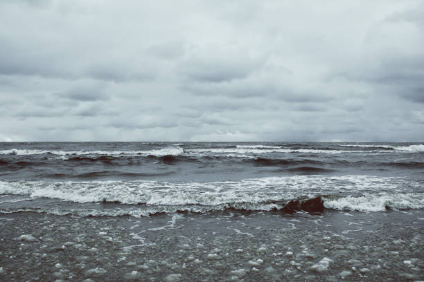 istock Sea water surface in Jurmala, Latvia 1328387588