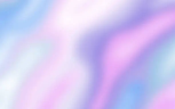 Vector illustration of Holographic Blur Blend Modern Background Texture