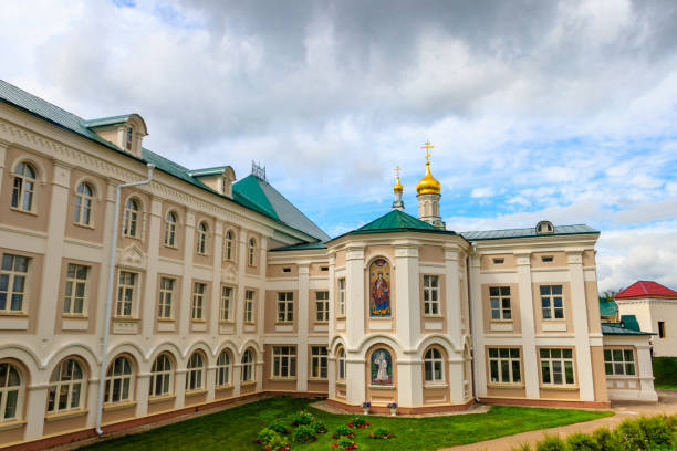 istock Holy Trinity-Saint Seraphim-Diveyevo convent in Diveyevo, Russia 1328400214