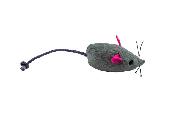 istock Toy mouse for cat isolated on white background 1328401321