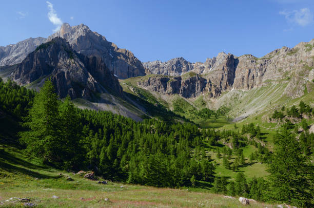 istock Mountain range on the path to colle delle muine (pass of muine), pIEDMONT, ITALY 1328402209