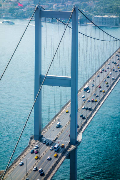 istock Aerial view of Istanbul Bosphorus Bridge 1328403735