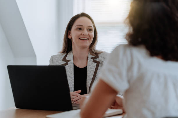 istock Business meeting between women 1328411172