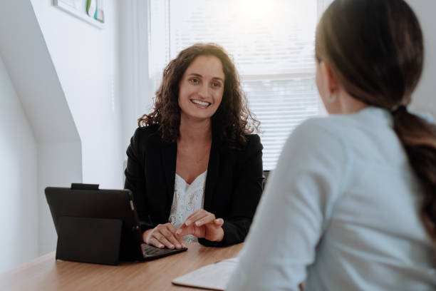 istock Business meeting between women 1328411188
