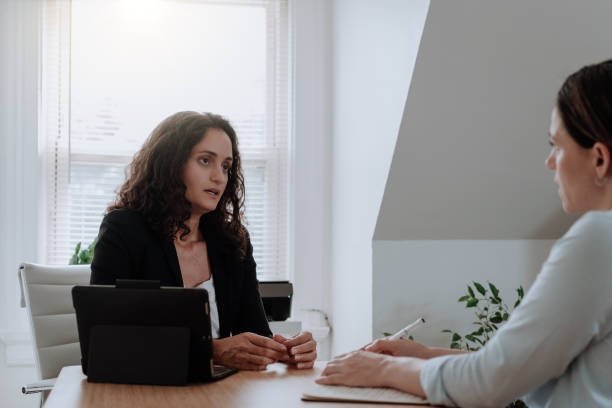 istock Business meeting between women 1328411221