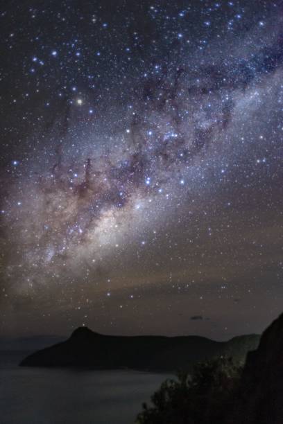 istock Starlit sky at Hamilton island in Queensland, Australia 1328414530