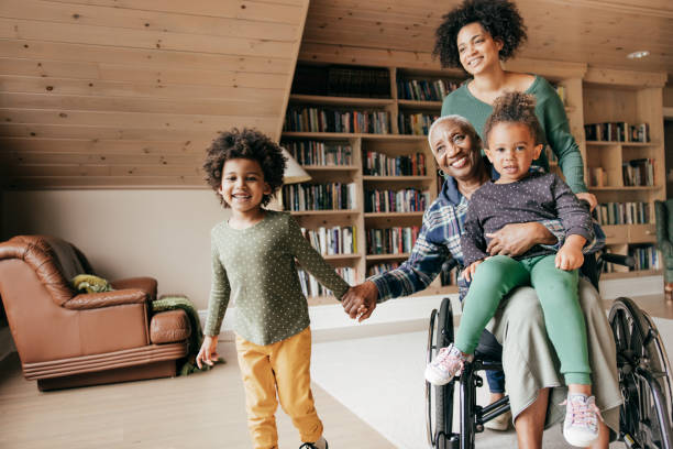 istock Joy to be at home with grandkids 1328420636
