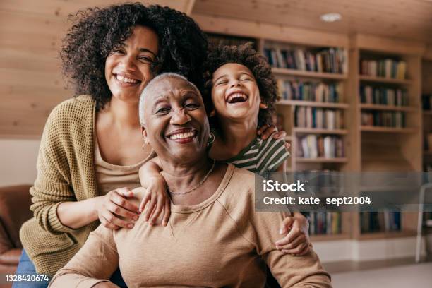 Assisted Living Lifestyle Stock Photo - Download Image Now - Family, Mother, Multi-Generation Family