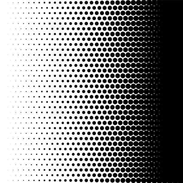 Halftone fade texture duotone dots effect effect Halftone fade texture duotone dots effect effect background half tone stock illustrations