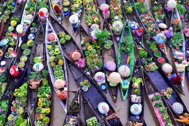 Photo of Floating market