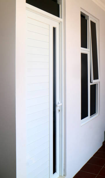 istock Aluminum door and windows 1328430854