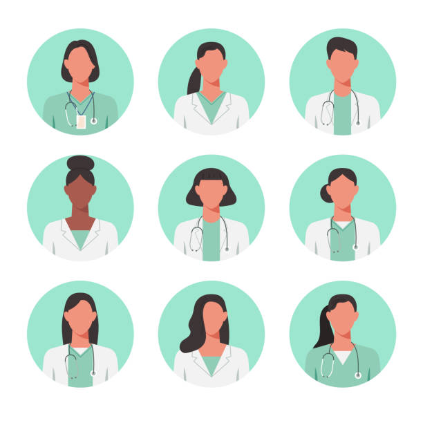 250+ Doctor Portrait Profile Illustrations, Royalty-Free Vector ...
