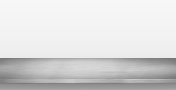 Iron Table Texture Metal Kitchen Countertop Iron Texture Large Table On A White Background ...