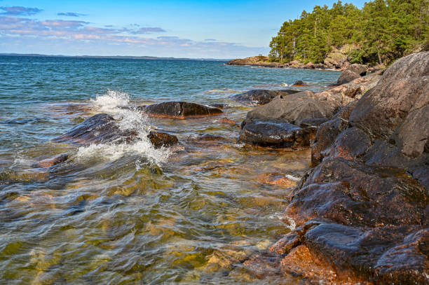 istock lake Vattern on a warm summers day 1328458444