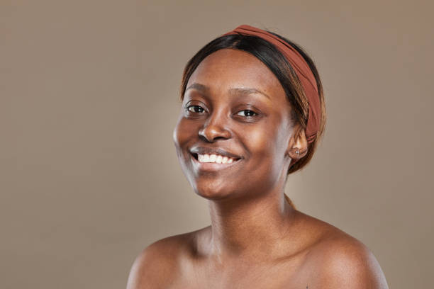 istock Real African American Woman Smiling 1328458572