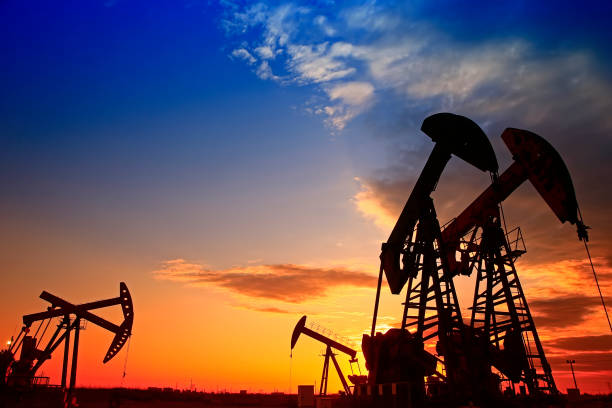 istock The oil pump, industrial equipment 1328462279